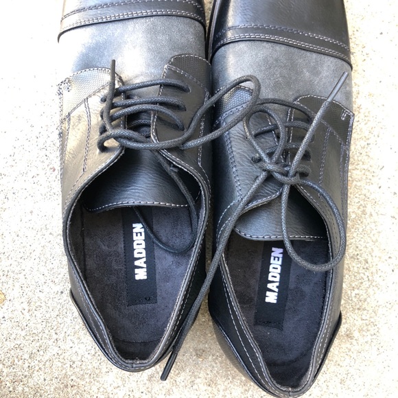 Steve Madden Cap Toe Oxford Black Size 8.5 main image 8